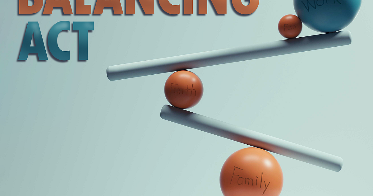 Dad’s Balancing Act