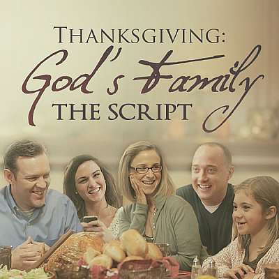 Thanksgiving: God's Family