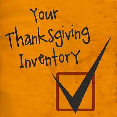 Your Thanksgiving Inventory