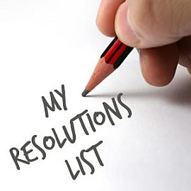 My Resolutions List