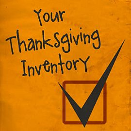 Your Thanksgiving Inventory